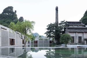 The Newly Added Structure Graces the Old Sugar Mill, Alila Yangshuo