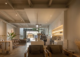 Sawo Coffee and Roastery Bandung by Oi Architects