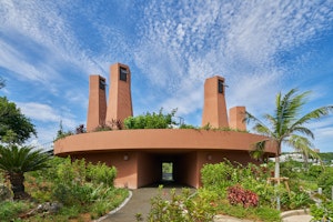 Care house of the Wind Chimneys by Hiroshi Nakamura & NAP