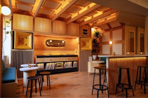 Musicalization of the Interior Design of Brooklyn Eavesdrop Bar