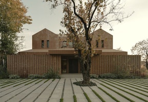 Anna Garden House Redesign, Simple yet Elegant In Red Brick