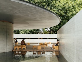 Tadao Ando's MPavilion In Melbourne Will Be Extended For Another Year Until March 2025