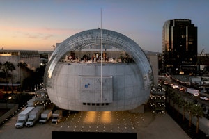 Sci-fi Spherical Structure “Academy Museum of Motion Pictures” Depicts Hollywood Greatness