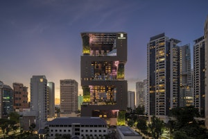 Green Terraced “Pan Pacific Orchard Hotel” as a Model for Tropical High-Rise Buildings