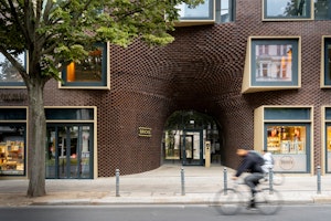 Parametric Brick Facade in Schöneberg Berlin by GRAFT