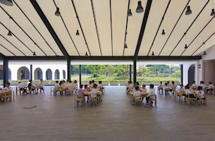 HIBINOSEKKEI+Youji no Shiro Transforms a Commercial Building into an Inspirational Education Center
