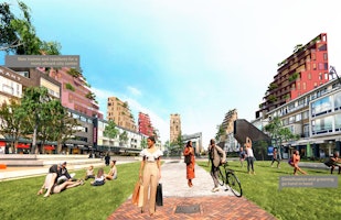 Looking to the Future of Roosendaal in 2040 Designed by MVRDV